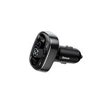 radio: Baseus CCALL-TM01 T-Typed Bluetooth FM Transmitter Dual USB Avtomobil — 3