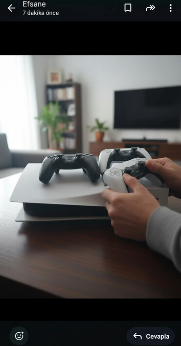 PS5 (Sony PlayStation 5): PlayStation 5 (disk yuvalı versiya) oyun konsolu super vezyetdi dir — 2