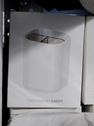 Хозтовары: Подставка-органайзер для зубных щеток (Toothbrush Caddy) - Компактный — 1
