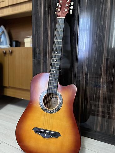 Музыкальные инструменты: Акустическая гитара Belucci BC-380 (с вырезом) + мягкий чехол. - Тип — 1