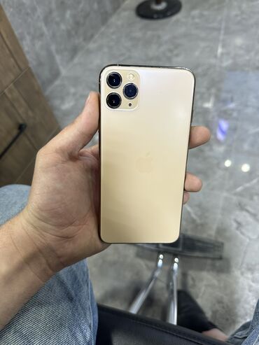 iphone 11 pro islenmis: IPhone 11 Pro Max, 64 GB, Qızılı