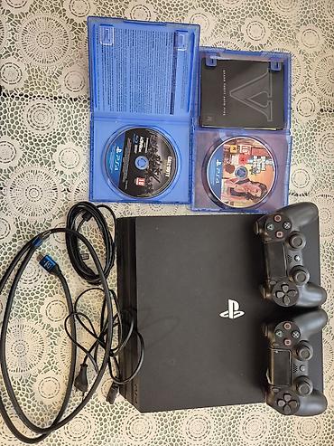 PS4 (Sony Playstation 4): 🎮 Sony PlayStation 4 Pro 1TB — Satılır Əla işlək vəziyyətdə, tam — 3