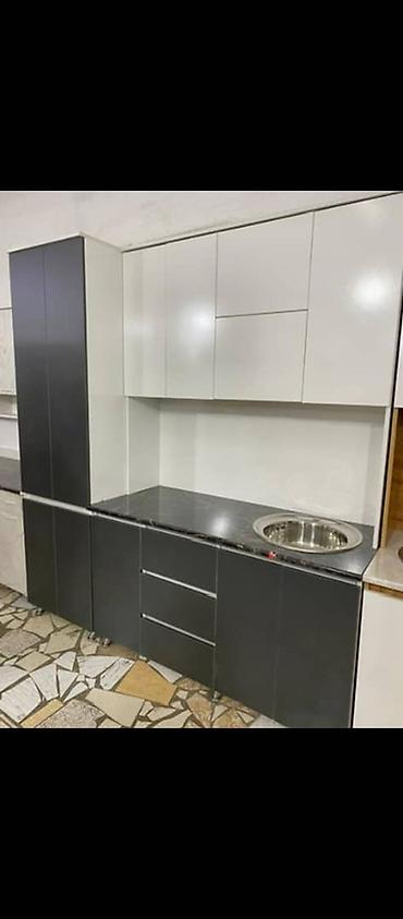 silver kitchen: Кухонные гарнитуры под заказ - Современный минималистичный дизайн — 6