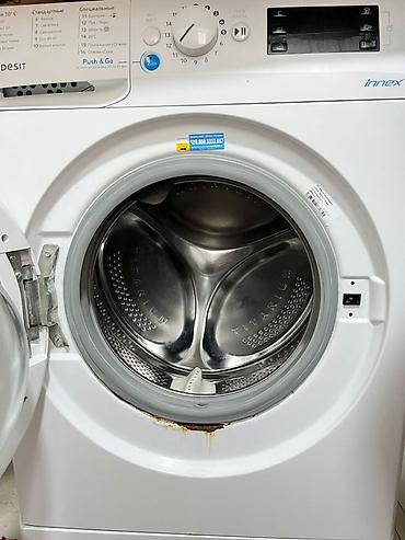 Paltaryuyan maşın Indesit, 7 kq, Təmirə ehtiyacı var, Avtomat, Qurutmasız, Ünvandan götürmə