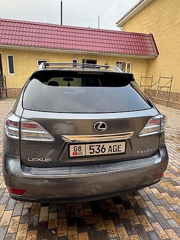 plug in hybrid: Lexus RX: 2010 г., 3.5 л, Вариатор, Гибрид, Кроссовер — 7