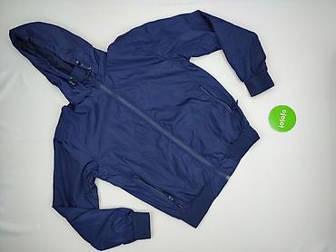 cargo pull and bear: Męska kurtka wiosenno-letnia z kapturem - Kolor: granatowy - Fason — 2