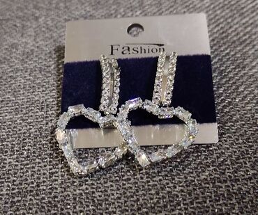 tom tailor parfem cena: Screwback earrings, Handmade, Material: Cubic zirconia, Stainless steel