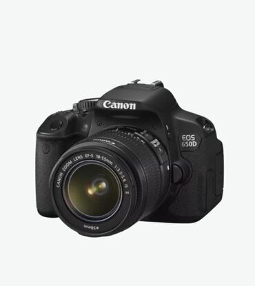 fotoapparat canon 5d mark 3: Satılır: Təzə Canon EOS 650D Kamera Model: Canon EOS 650D Lens