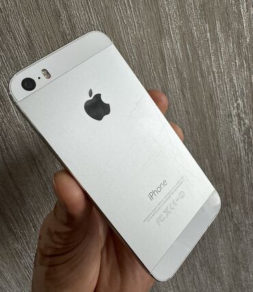 батарейка на айфон 5s: IPhone 5s, Колдонулган, < 16 ГБ, Ак, Каптама