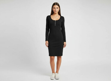 sukienki plus size poznań: Sinsay, Sukienka damska, rozmiar M