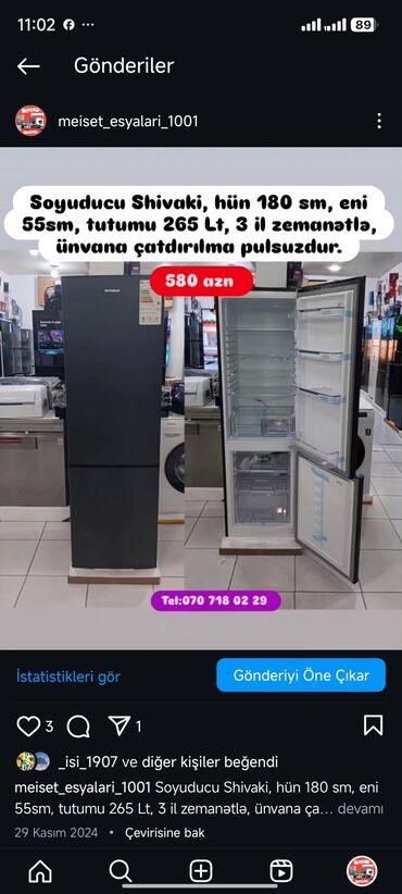 Soyuducular: Yeni Soyuducu Satılır — 18