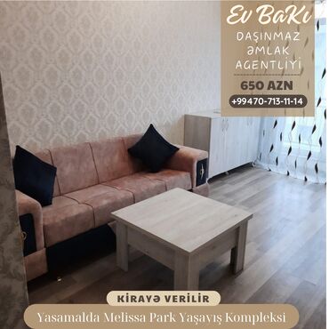 yeni yasamal bina evleri: Yasamalda Melissa Parkda Yeni Tikili 20 mərtəbəli binanın 19 cu