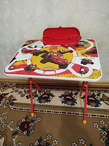 table study: 🛏️ Продаю детскую кроватку 140×65 с матрасом — 1000 сом. 🎁 В подарок — 5