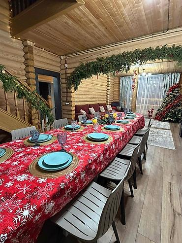 Посуточная аренда домов: Уютный деревянный дом для отдыха с большим общим пространством и — 6