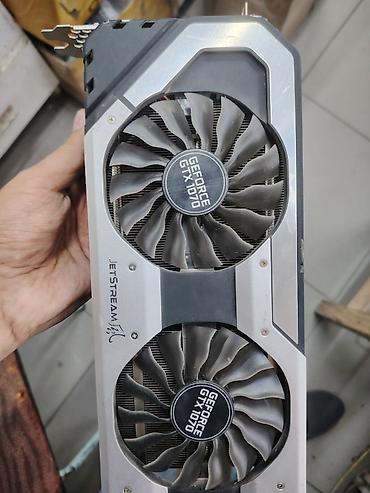 intel arc: Видеокарта Palit GeForce GTX 1070 JetStream 8gb полностью обслужина — 1