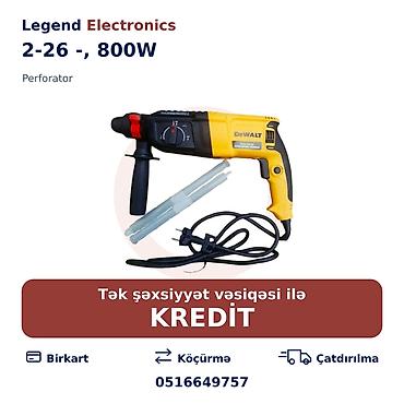 dupil vuran: Elan başlığı: Perforator - 2-26 -, 800W Elan mətni: Legend — 1