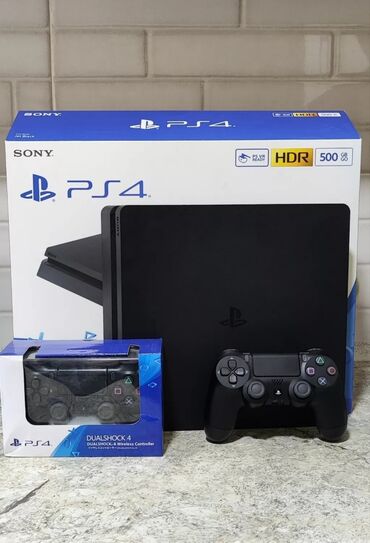 купить мини кондиционер в бишкеке: PlayStation 4 Slim 1000 GB(третья ревизия). Приставка прошитая 11.00