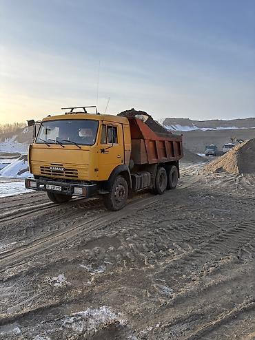 Песок, Васильевский карьер, В тоннах, Зил, Камаз