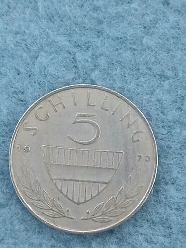 Numizmatika i filatelija: (Austrija) - Nominala: 5 Schilling (5 šilinga) - Godina: vidljive dve — 3