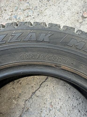 Шины: Шины 155 / 65 / R 13, Зима, Б/у, 1 шт, Легковые, Япония, Bridgestone — 2