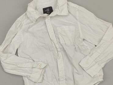 Shirts: Shirt 7 years, condition - Very good, pattern - Monochromatic, color - White