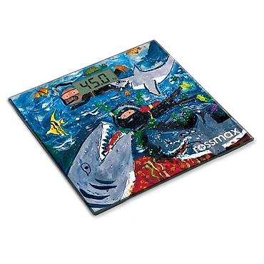 №: 4041 Məhsulun adı: Döşəmə tərəzisi Rossmax Shark WB102 Brend — 1