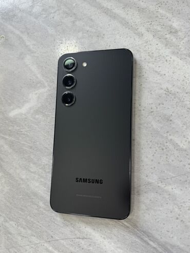 принтер алам: Samsung Galaxy S23, Б/у, 256 ГБ, цвет - Черный, 1 SIM, eSIM