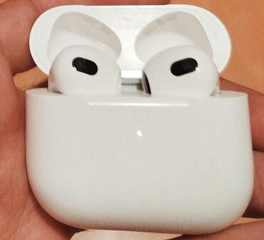 Qulaqcıqlar: İşlənmiş Simsiz (Bluetooth) Qulaqcıqlar, Apple, rəng - Ağ