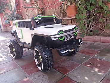 oyuncaq masini: Uşaq üçün elektrikli off-road oyuncaq avtomobil - Korpus: ağ-qara — 1