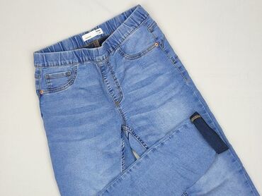 żółta koszulka sinsay: Denim, Jeansy damskie, rozmiar M