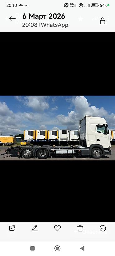 Тягачи: Тягач, Scania, 2019 г., Тентованный — 8