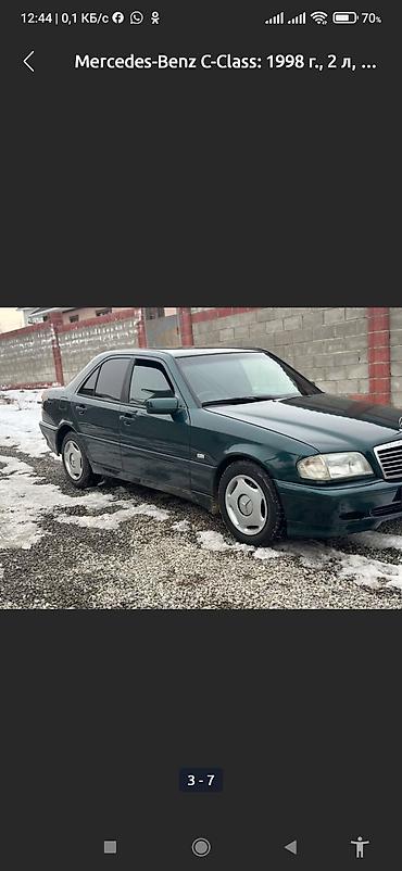 volkswagen golf 1: Mercedes-Benz C-Class: 1998 г., 2 л, Автомат, Бензин, Седан — 3