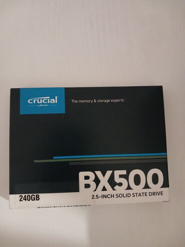 серверы 2 x ssd 480 гб: Накопитель, Новый, Crucial, SSD, 256 ГБ, 2.5", Для ПК