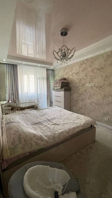 долгосрочная аренда домов в алматы без посредников: 2 комнаты, 90 м², Элитка, 2 этаж, Дизайнерский ремонт
