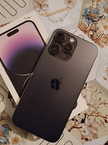 en ucuz ipad pro: IPhone 14 Pro Max, 256 GB, Deep Purple, Zəmanət, Simsiz şarj, Face ID — 1