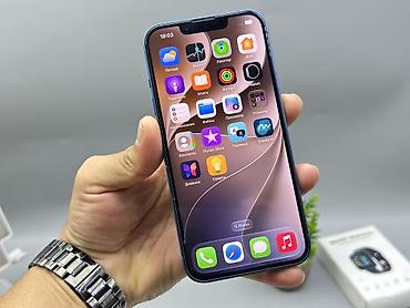 aiphone x: IPhone 13, Б/у, 256 ГБ, Синий, Защитное стекло, Чехол, 100 % — 9