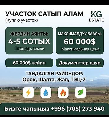Куплю земельный участок: 4 соток — 1