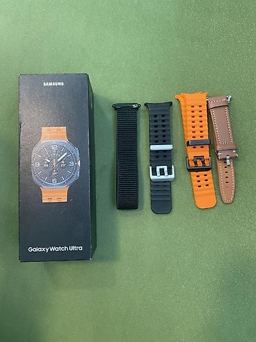 Samsung Galaxy Watch Ultra – ağıllı saat korpusu və çoxsaylı kəmər