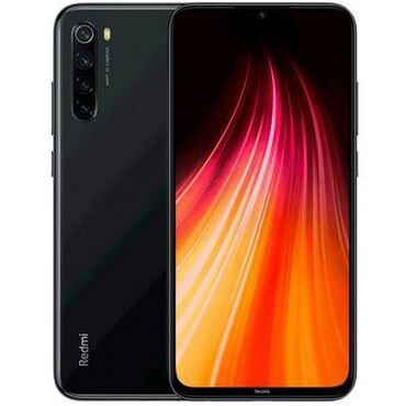 tap az ikinci el telefonlar: Xiaomi Redmi Note 8, 32 GB, rəng - Qara, 
 Barmaq izi