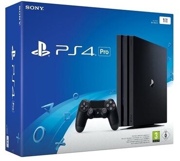 PS4 (Sony PlayStation 4): Продаю PS4 pro. Состояние хорошее, в комплекте все провода и два