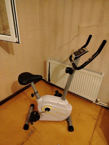 детский батут с защитной сеткой: Maqnitik velotrenajor – evdə kardio məşqləri üçün Xüsusiyyətlər: -