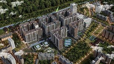 Продажа квартир: 1 комната, 60 м², 11 мкр Элитка, 4 этаж, ПСО (под самоотделку) — 3