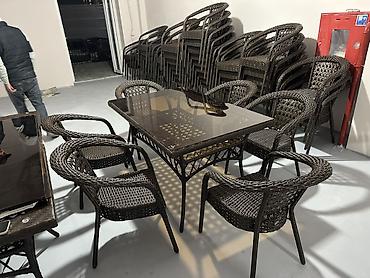 Столы и стулья для кафе: Стол и стул для кафе — 1