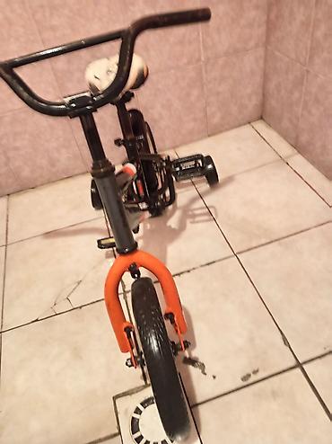teker velosiped: İşlənmiş Dörd təkərli Uşaq velosipedi Start, 12", sürətlərin sayı: 1, Ünvandan götürmə, Ödənişli çatdırılma — 2