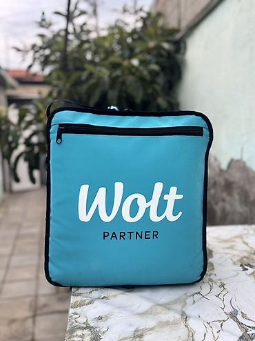 kafe divanı: Məhsul: Wolt Partner izotermal çatdırılma çantası - Rəng: firuzə — 1