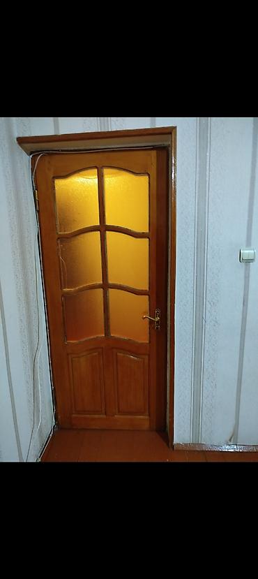 bal arisi: Şüşəli taxta otaq qapısı - Material: təbii ağac (cilalanmış), klassik — 3