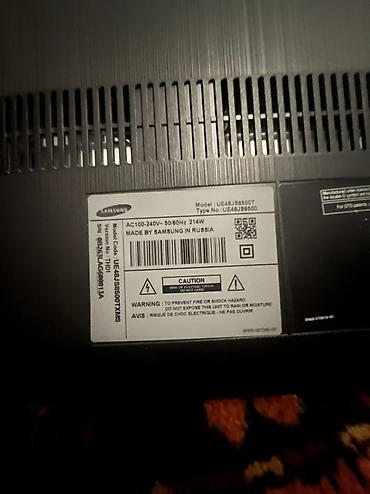 Televizorlar: Salam. Samsung tv ekranın bir hissəsində sınıq var — 2