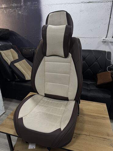 Чехлы и накидки на сиденья: Чехлы Алькантара, С подушкой, Новый, Бесплатная доставка — 3