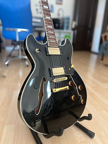 Gitaralar: Harley Benton HB-35 Plus (Black) — satılır Epiphone ES-335 tipli — 3
