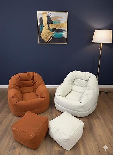 Бинбэги: Бинбэг, Новый, Самовывоз, Платная доставка, цвет - Оранжевый — 6